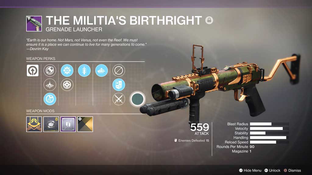 Militia's Birthright - Godroll